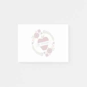 Post-it® Apple tressent le professeur