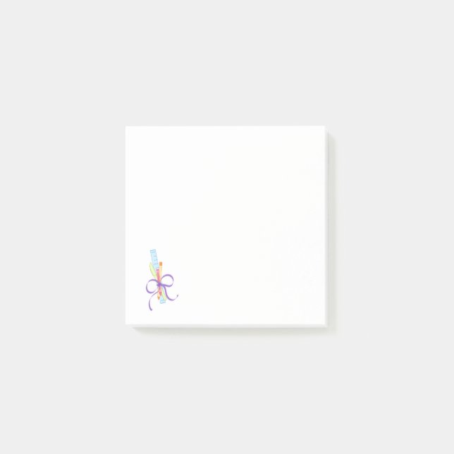 Post-it® Appréciation de l'enseignant (Devant)