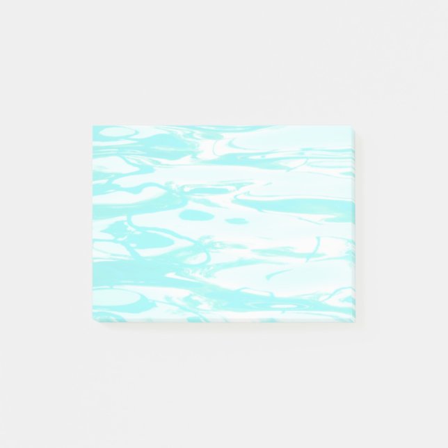 Post-it® Aqua Green Pool Water Abstract (Devant)