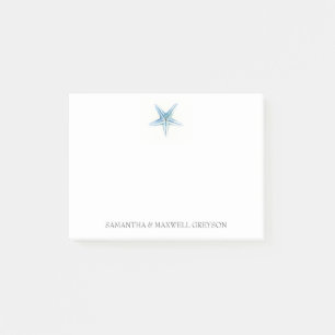 Post-it® Aquarelle Blue Starfish
