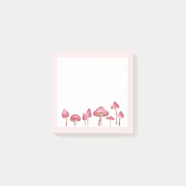 Post-it® Aquarelle champignon (Devant)