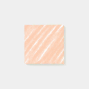 Post-it® Aquarelle couleur Fuzz Peach Motif Abstrait