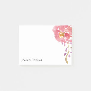 Post-it® Aquarelle de jardin personnalisée