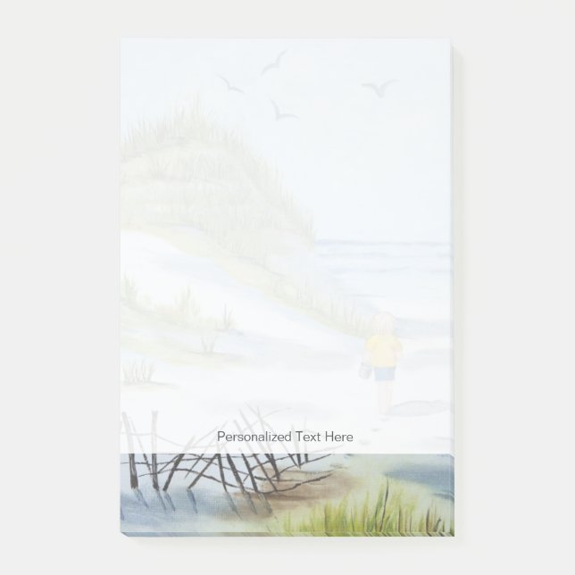 Post-it® Aquarelle de plage (Devant)