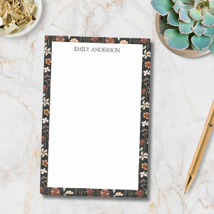 Post-it® Aquarelle Floral Botanique Fleur Sauvage Vintage