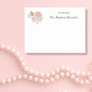 Post-it® Aquarelle Florale Design Du Bureau De Sticky