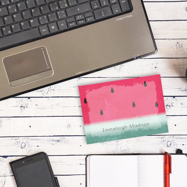 Post-it® Aquarelle Grunge Watermelon personnalisée (Créateur téléchargé)