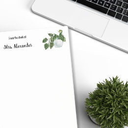 Post-it® Aquarelle Plante moderne Du Bureau De Sticky