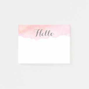 Post-it® Aquarelle rose