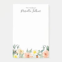 Aquarelle rose Vide Du Bureau De