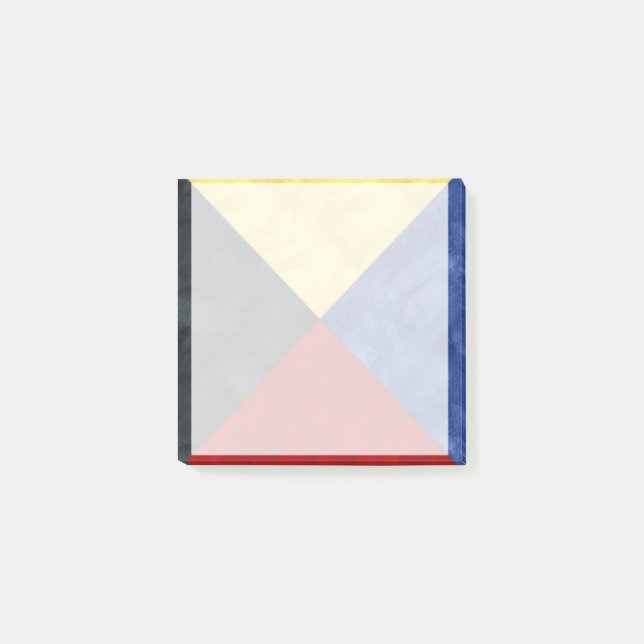 Post-it® Aquarelle Signal nautique Pavillon maritime (Devant)