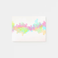 Aquarelle Splatter Colorful Abstract Design