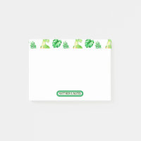 Aquarelle verte mignonne Jungle Dinosaur Motif