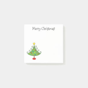 Post-it® Arbre 3 x 3 de Joyeux Noël
