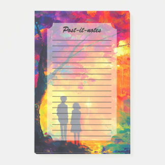 Post-it® Arbre coloré d'amour