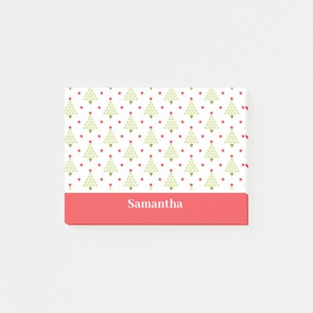 Post-it® Arbre de Noël (Devant)