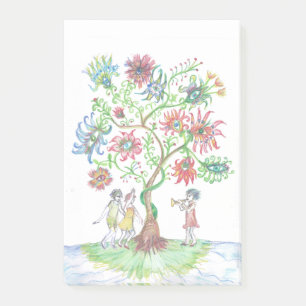 Post-it® Arbre de vie et danseurs