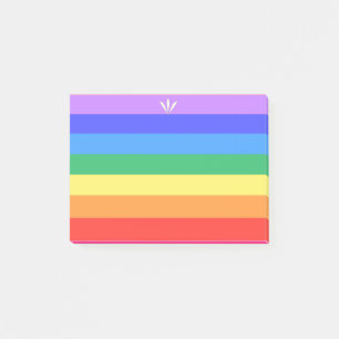 Post-it® Arc-en-ciel magnifique