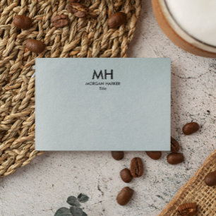 Post-it® Argent Gris Noir Minimal Nettoyer Initiales