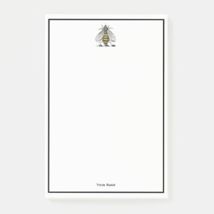Post-it® Armoiries de l'abeille Vintage héraldique Preppy E