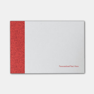 Post-it® Arrière - plan abstrait de roses rouges