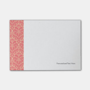 Post-it® arrière - plan damassé de style baroque