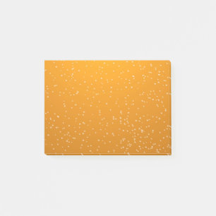 Post-it® Arrière-plan de bière blonde avec de minuscules bu