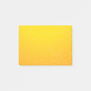 Post-it® Arrière-plan de bière Lager avec de minuscules bul