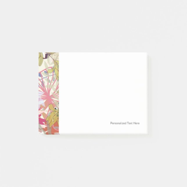 Post-it® arrière - plan floral 6 (Devant)