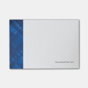 Post-it® arrière - plan high-tech bleu foncé