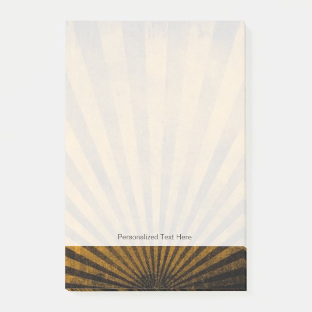 Post-it® arrière - plan motif rétro (Devant)