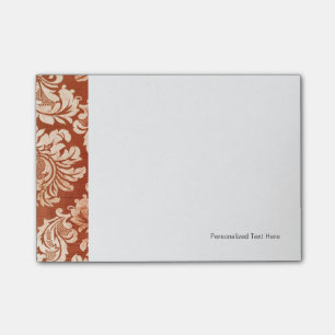 Post-it® Arrière - plan vintage floral de papier peint