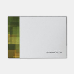 Post-it® art 2 géométriques abstraits colorés vintages