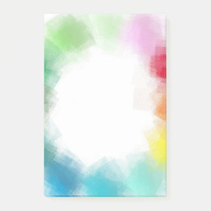 Post-it® Art Abstrait moderne Blank Elegant Modèle