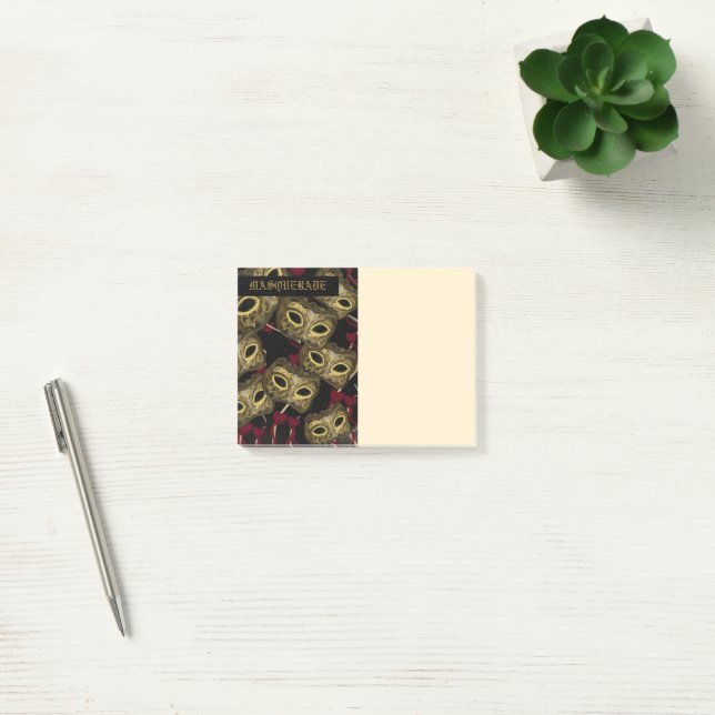 POST-IT® ART DU MASQUE      (Bureau)