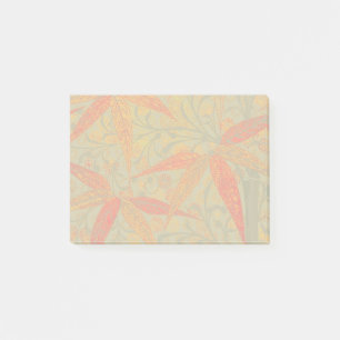 Post-it® Art en bambou terrestre Imprimer orange