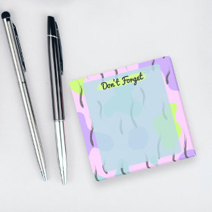 Post-it® Art moderne Pastel Peinture N'oubliez pas