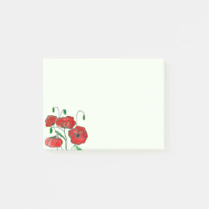 Post-it® Art Red Poppy