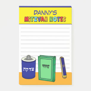 Post-it® Articles de Mitzvah personnalisés - Coloré