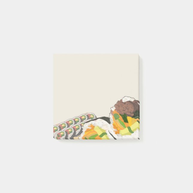 Post-it® Asian Food 11 Sticky Notes (Devant)