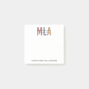 Post-it® Assistant de laboratoire Médicale MLA personnalisé