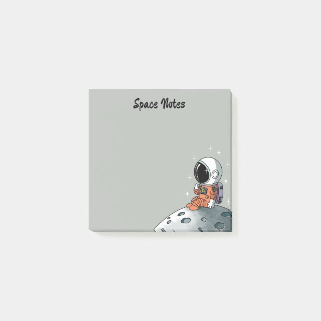 Post-it® Astronaut, Spaceman, Notes spatiales (Devant)