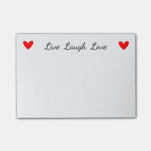 Post-it® Attitude Rire en direct Amour Motivation du coeur 