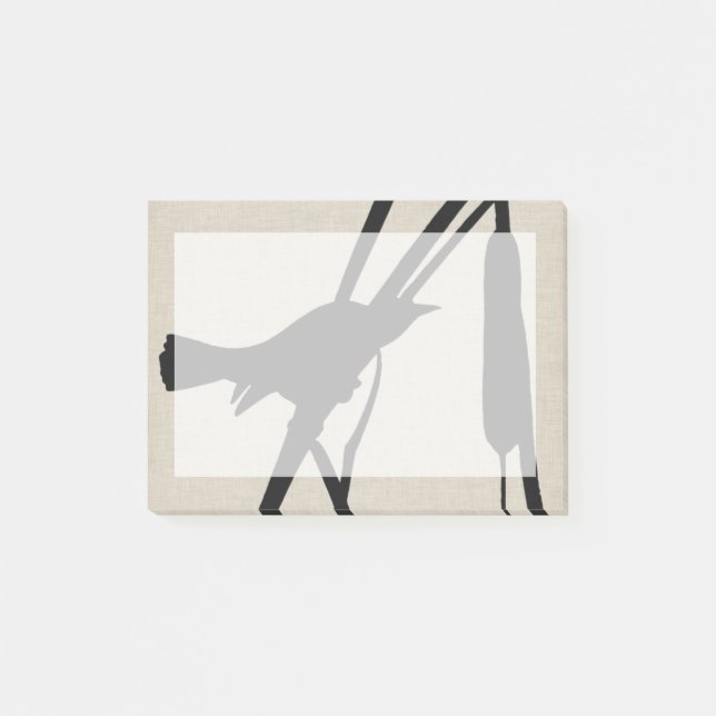 Post-it® Audubon Silhouette II (Devant)