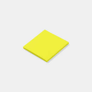 Post-it® Aureolin (couleur solide)