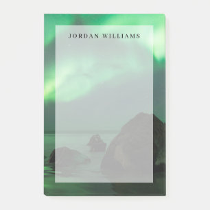 Post-it® Aurora Borealis Lofoten Beach Norvège