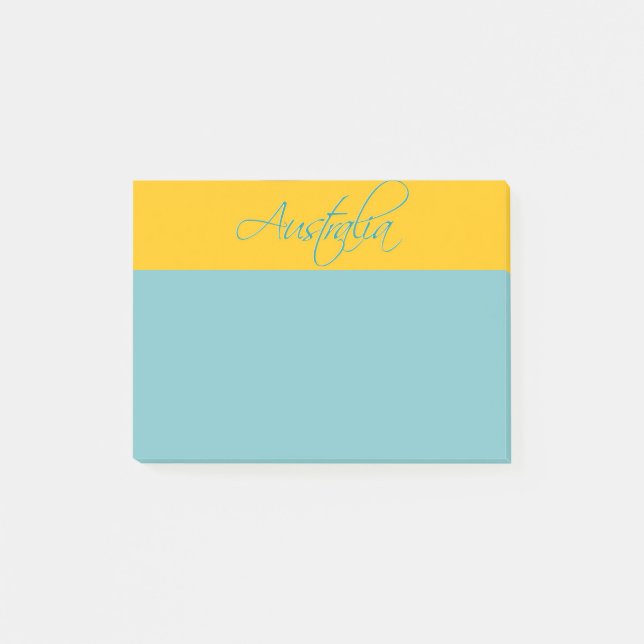 Post-it® Australie : Notes de voyage post-it (Devant)