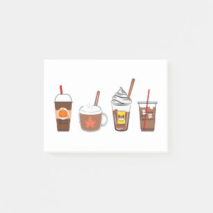 Post-it® automne café citrouille épice automne
