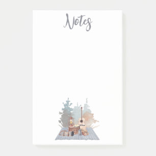 Post-it® Aventure de plein air de la vie en camping