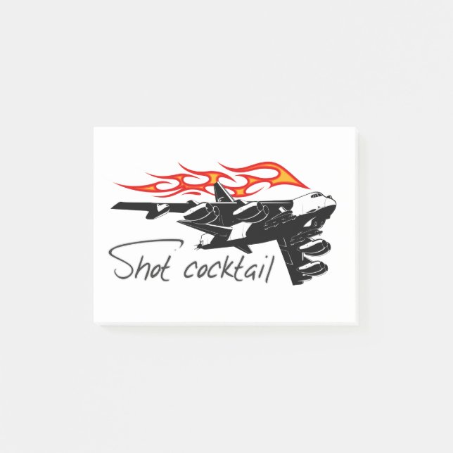 Post-it® Avion de dessin (Devant)
